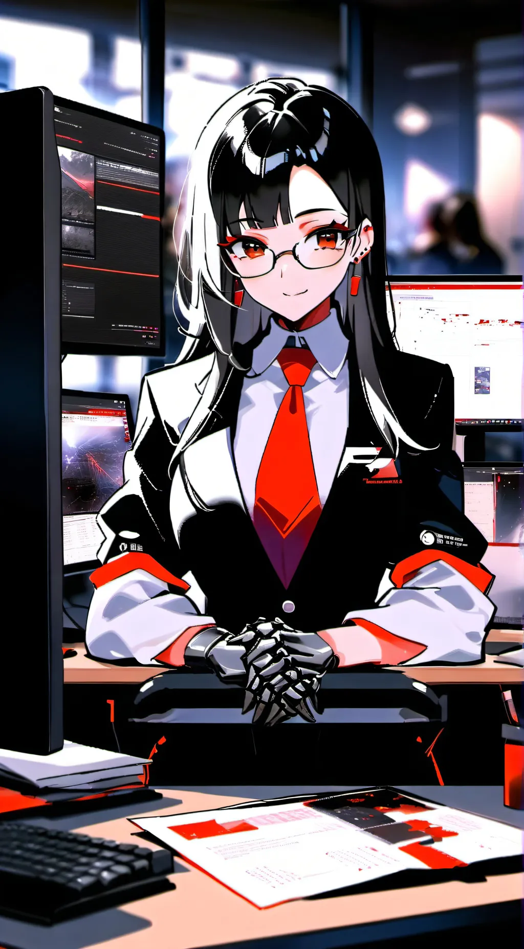 ai character: Mei background