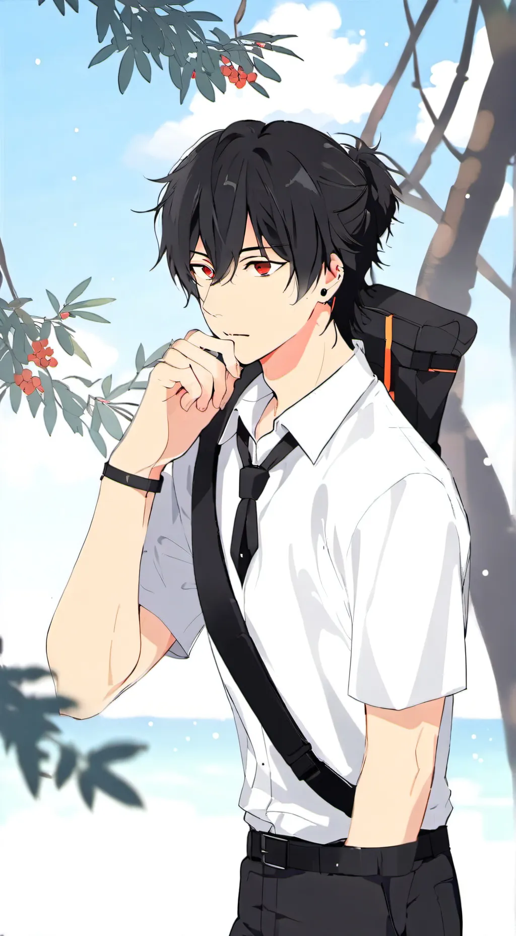 ai character: ⛄~Lucas~⛄ background