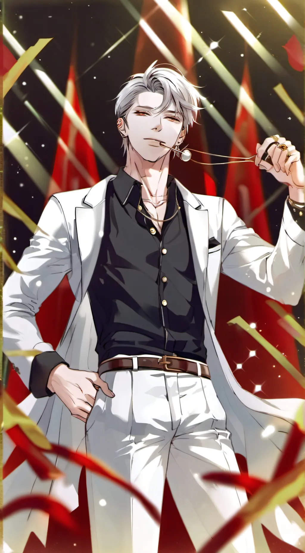 ai character: santi background