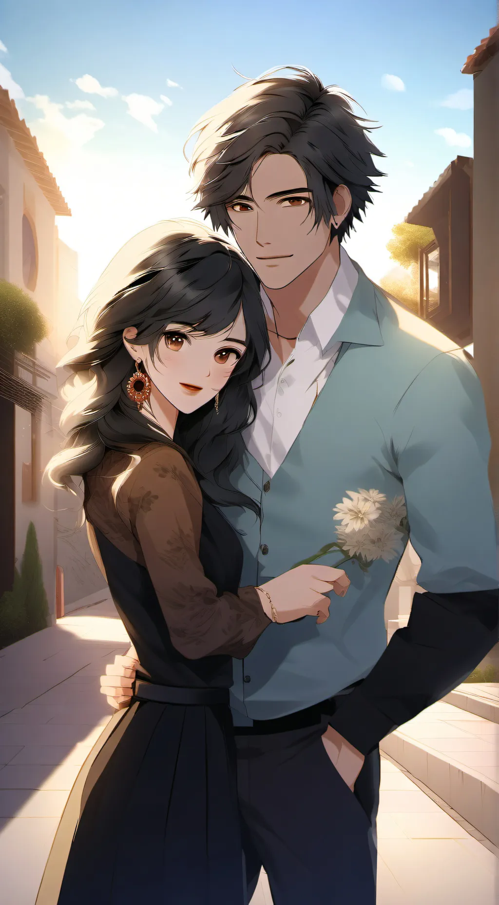 ai character: envidia amiga background