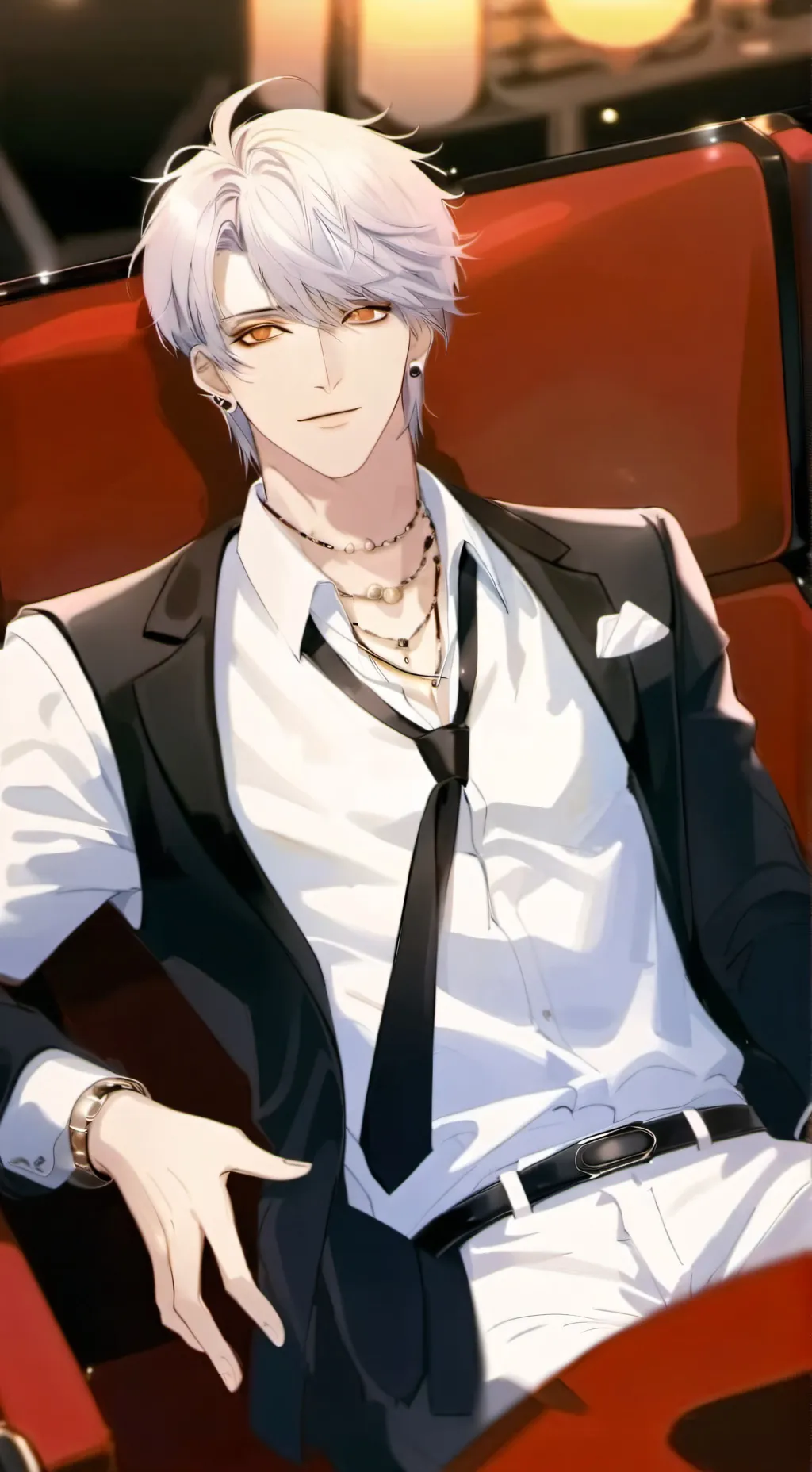 ai character: boss background