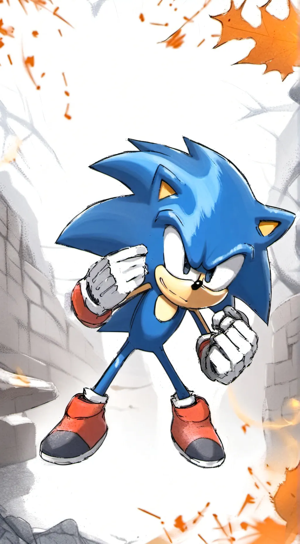 ai character: sonic background