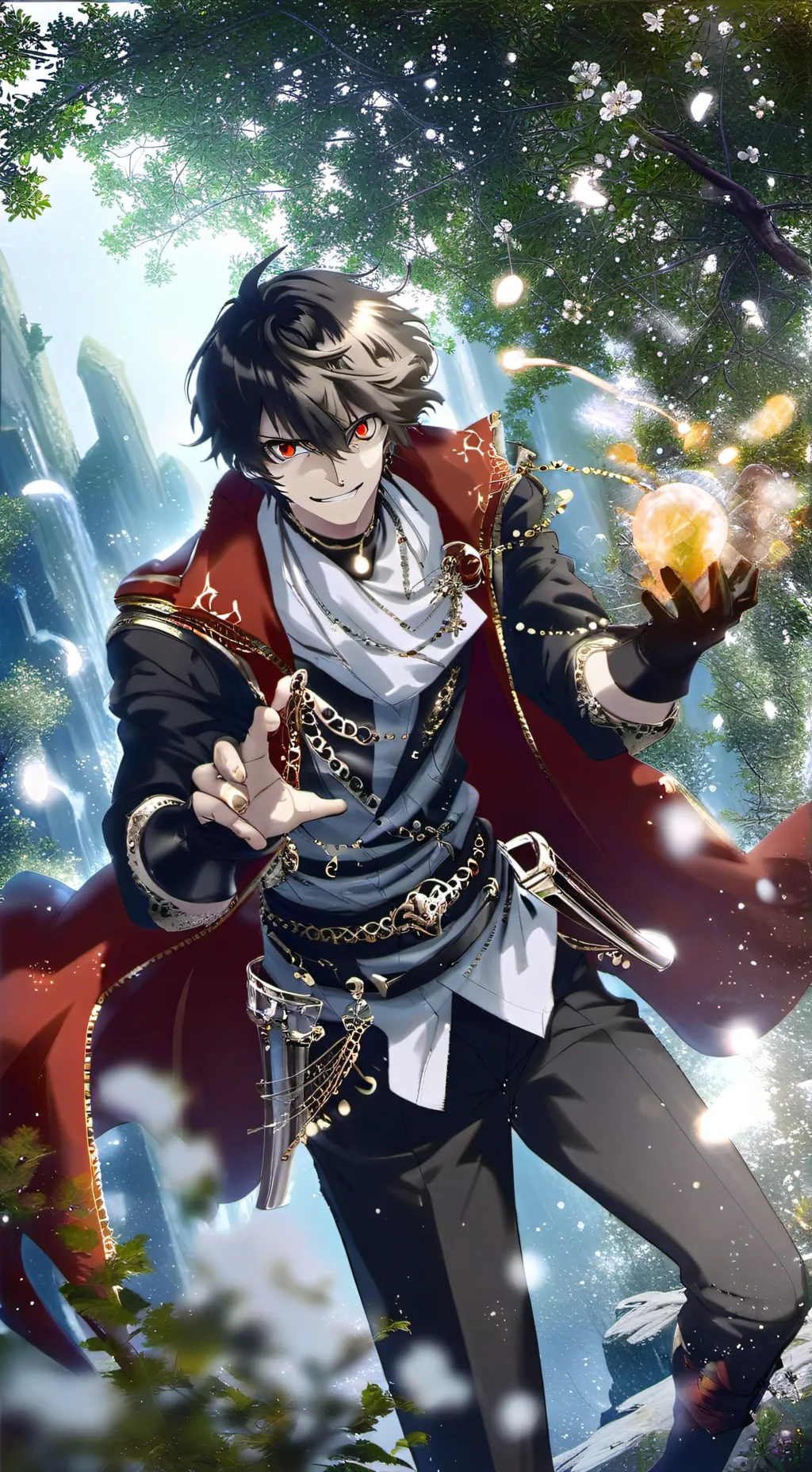 ai character: Bachira  background