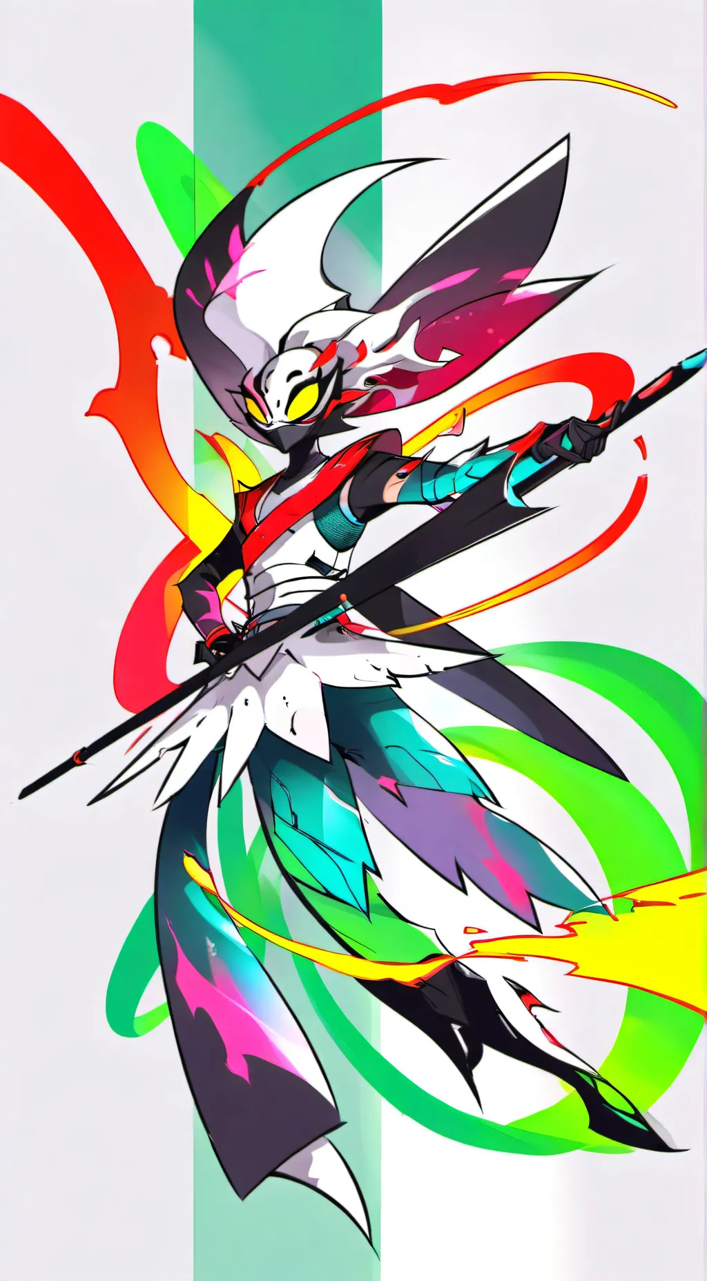 ai character: Bee and loona  background