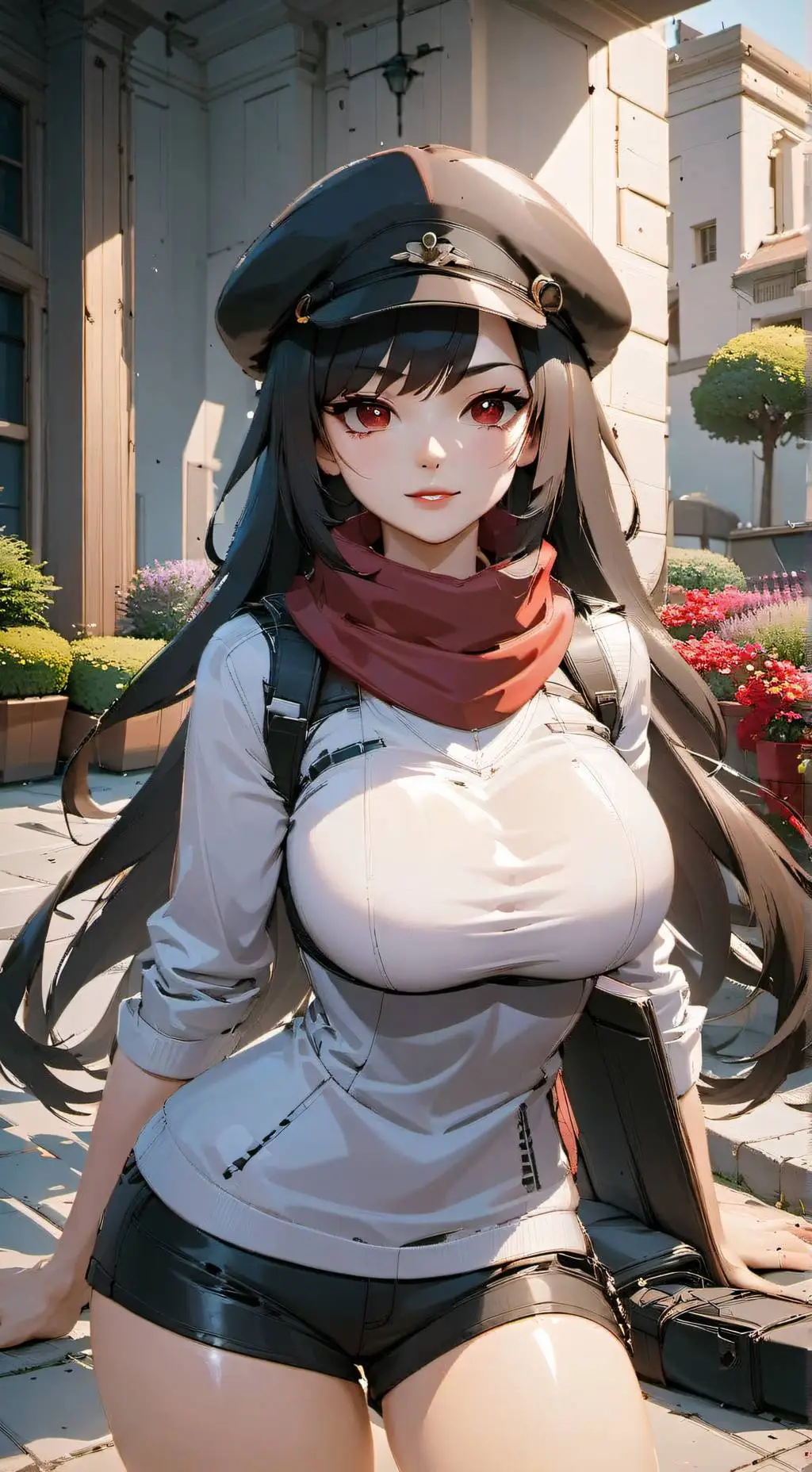 ai character: Mira  background