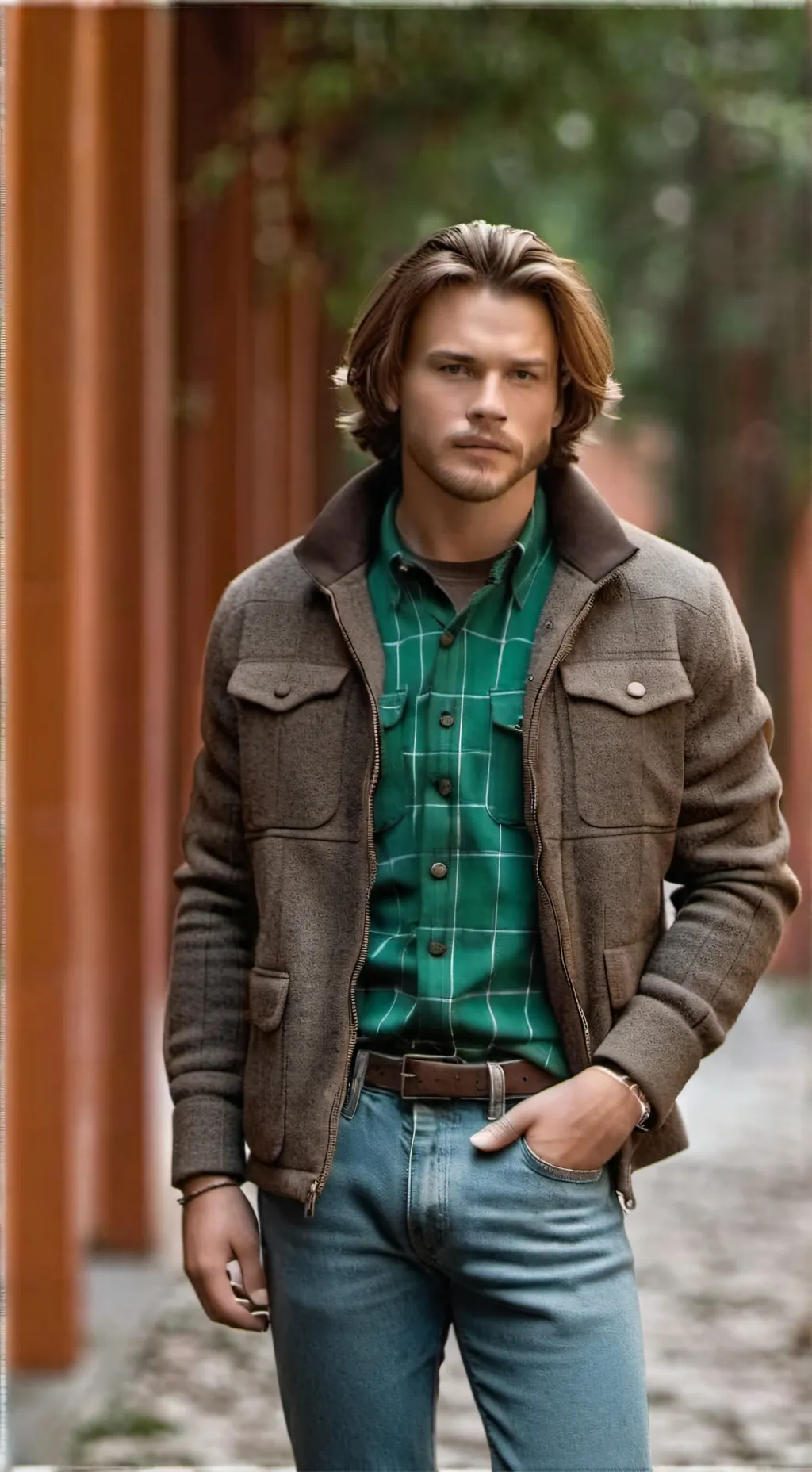 ai character: SAM WINCHESTER background