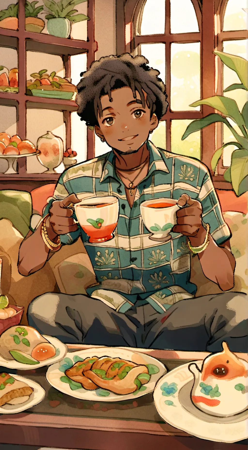 ai character: Jamal background