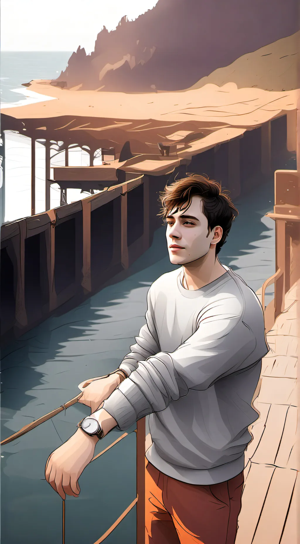 ai character: juicy fruit snacks background