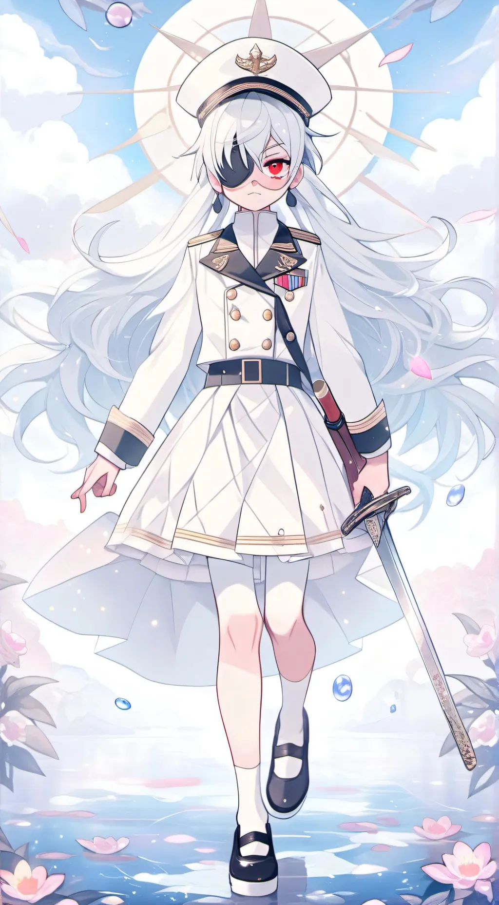 ai character: Admiral Shelley  background