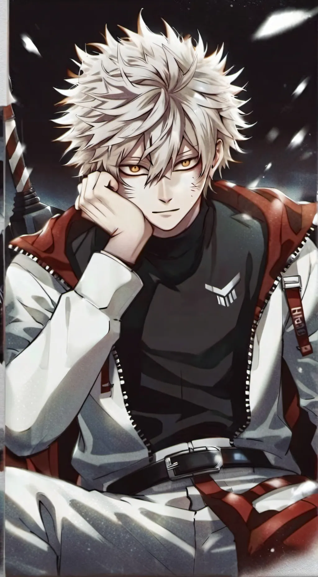 ai character: Bakugo background