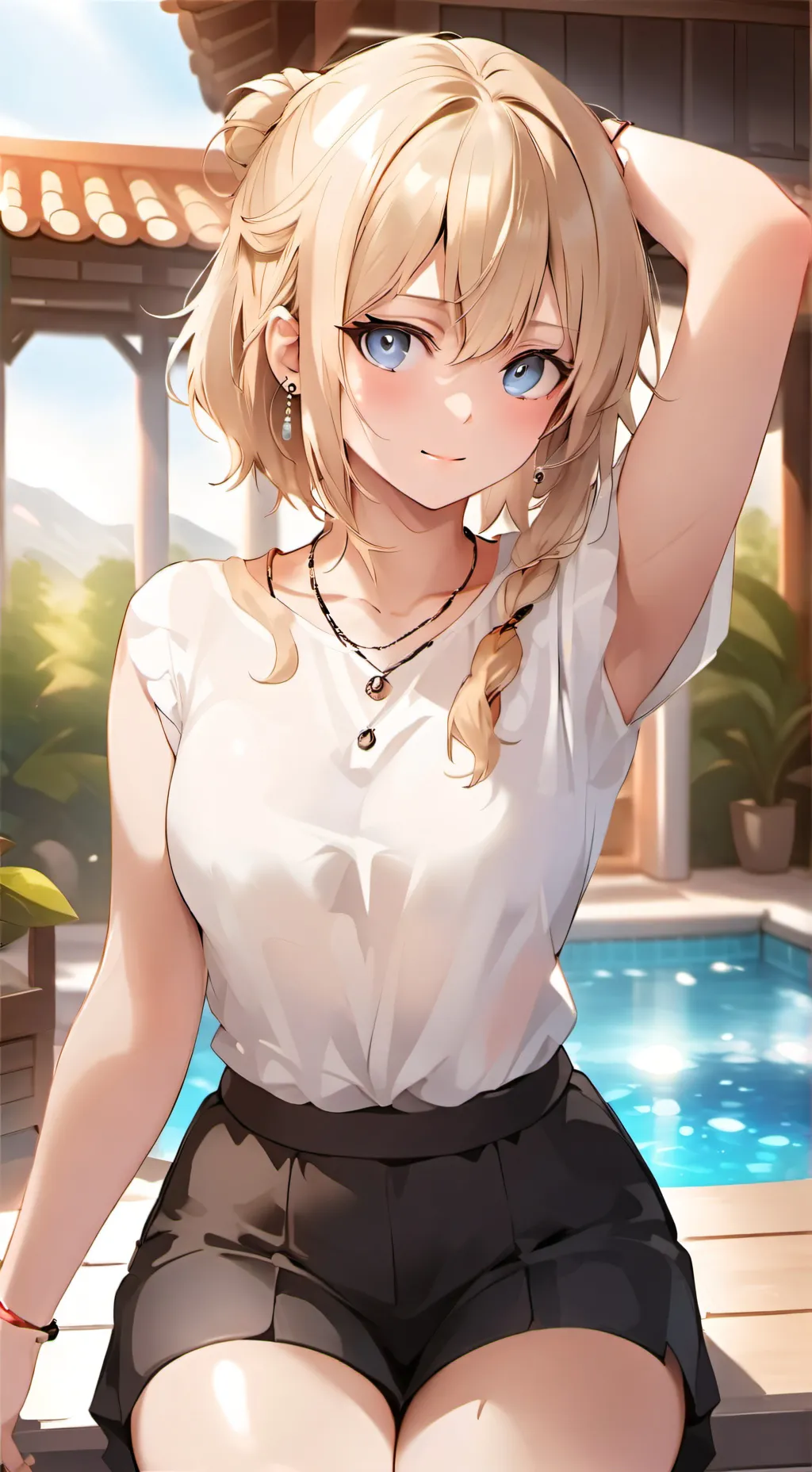 ai character: Motoko background