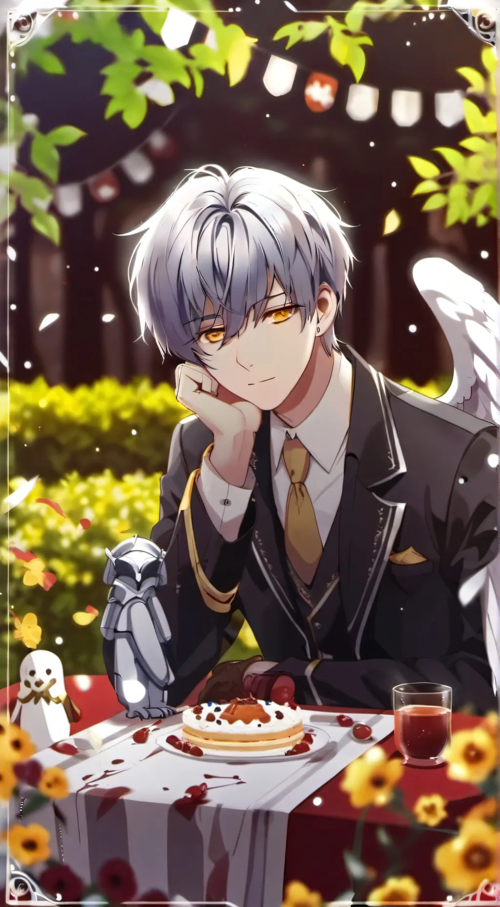 ai character: Oliver background