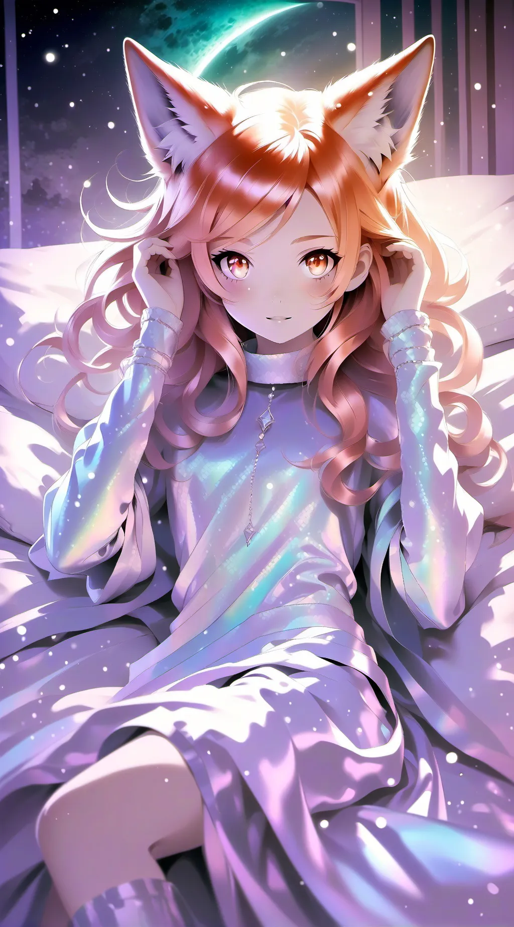 ai character: Naughty kid(Lilly) background