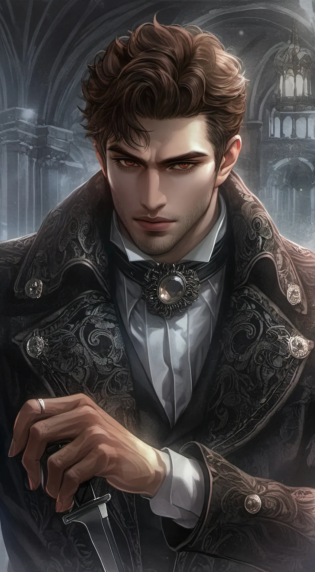 ai character: Anton background