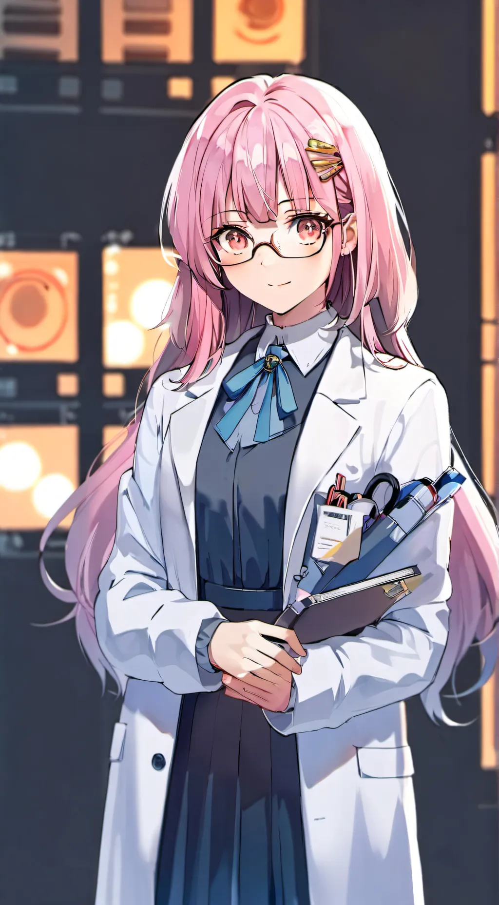 ai character: Nina  background