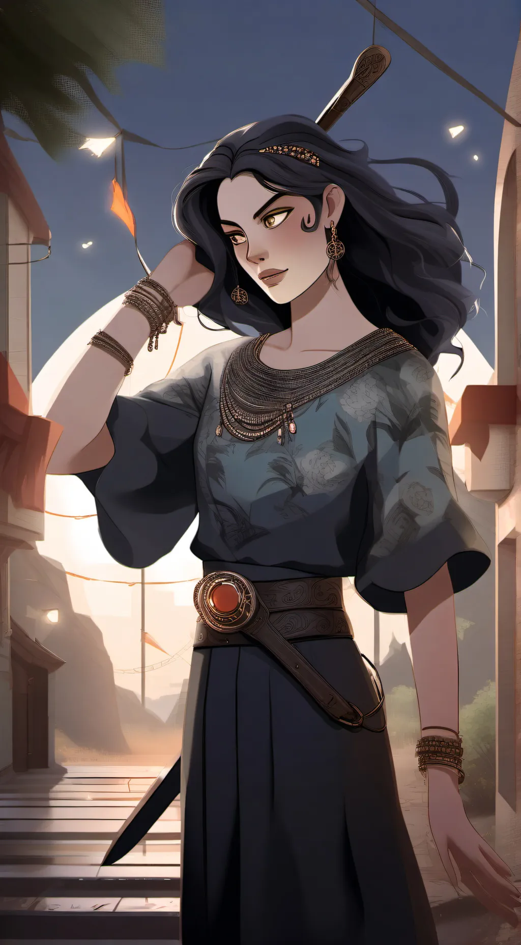 ai character: acuario y tu background