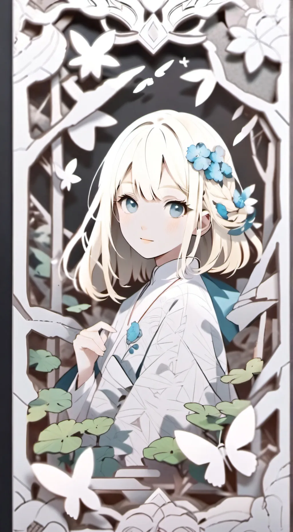 ai character: emily background