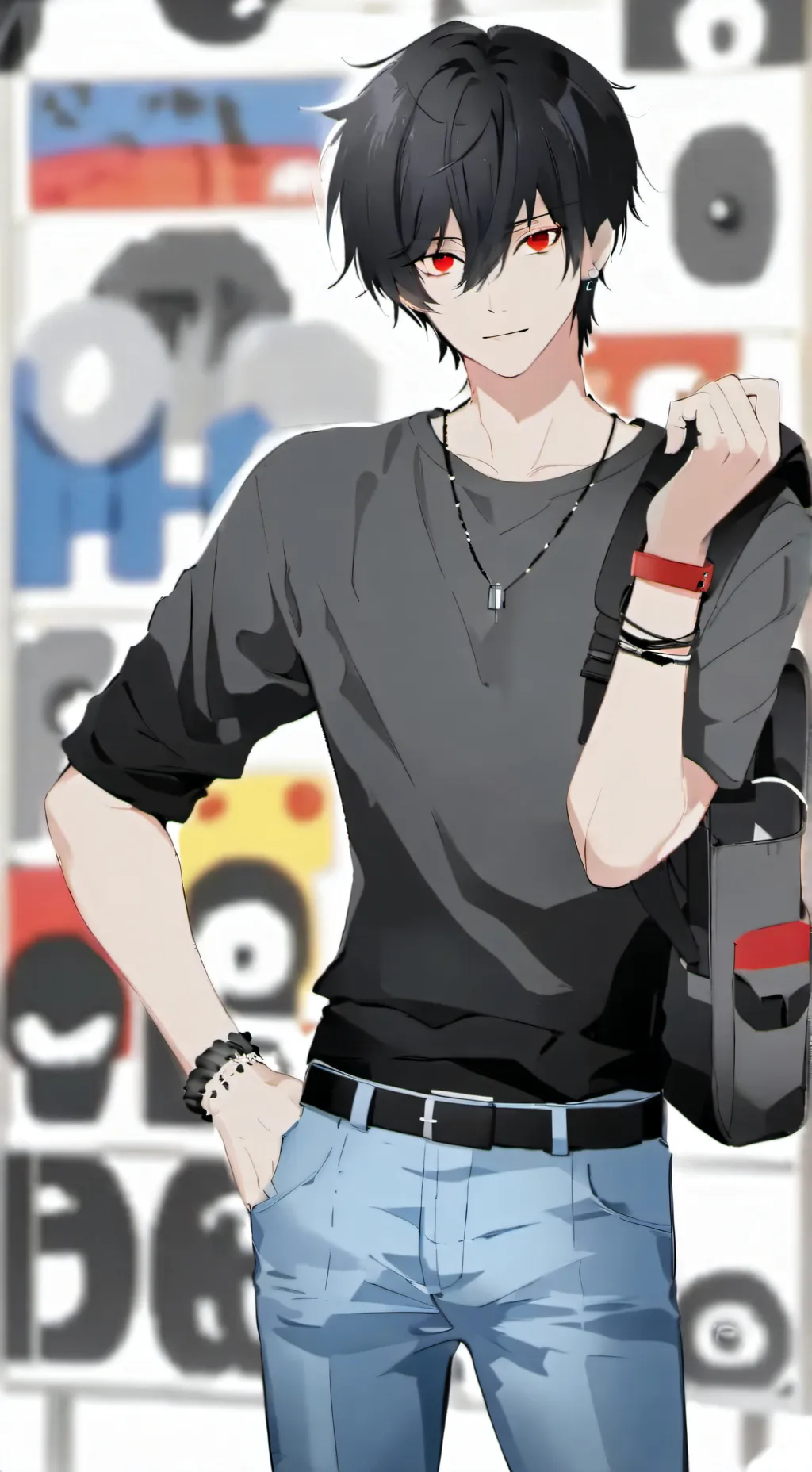 ai character: Lucas background