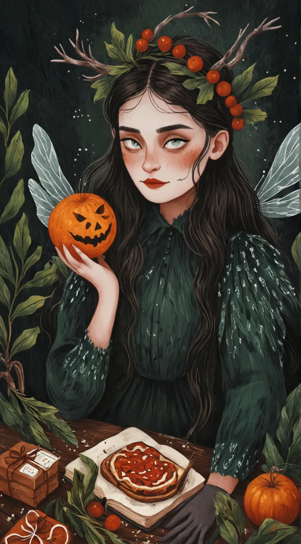 ai character: Twisted teagan  background