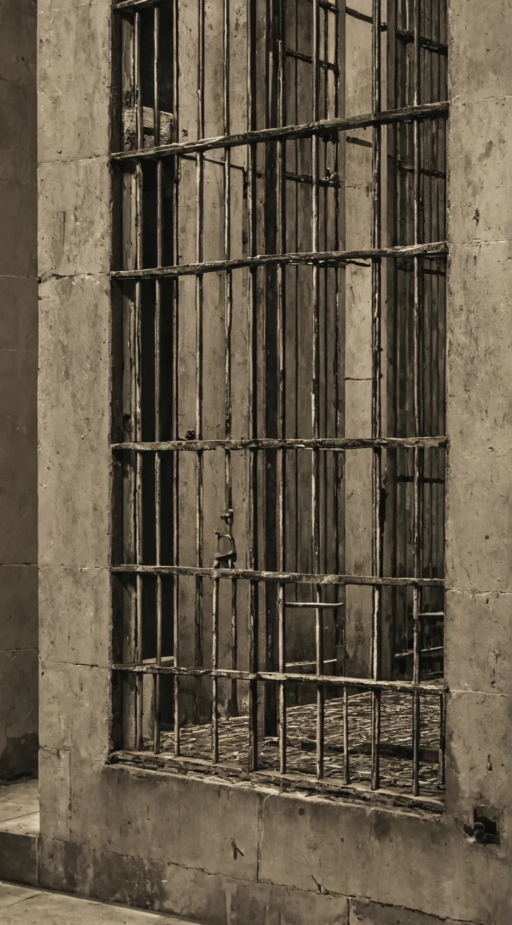 ai character: prison background