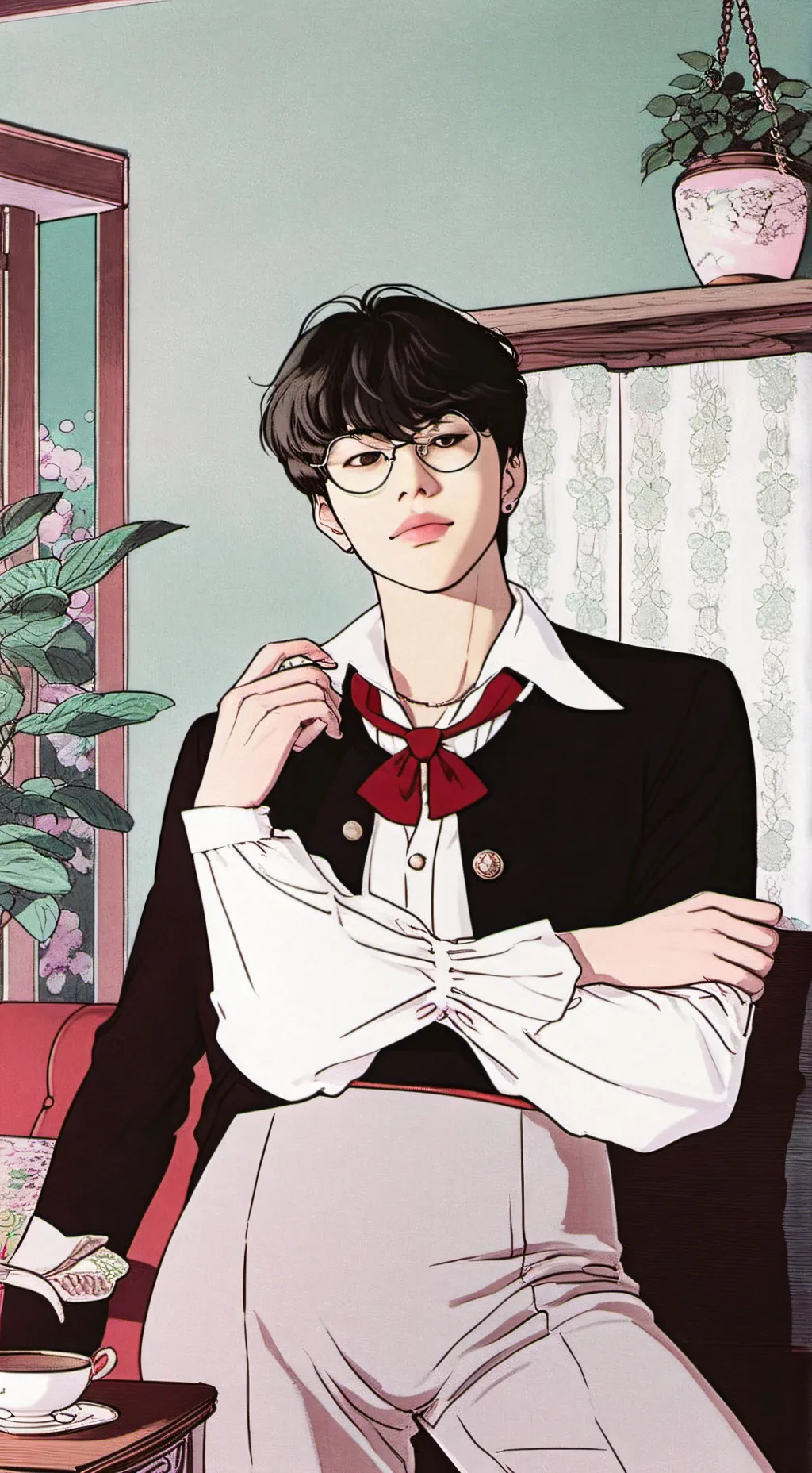 ai character: jacob background