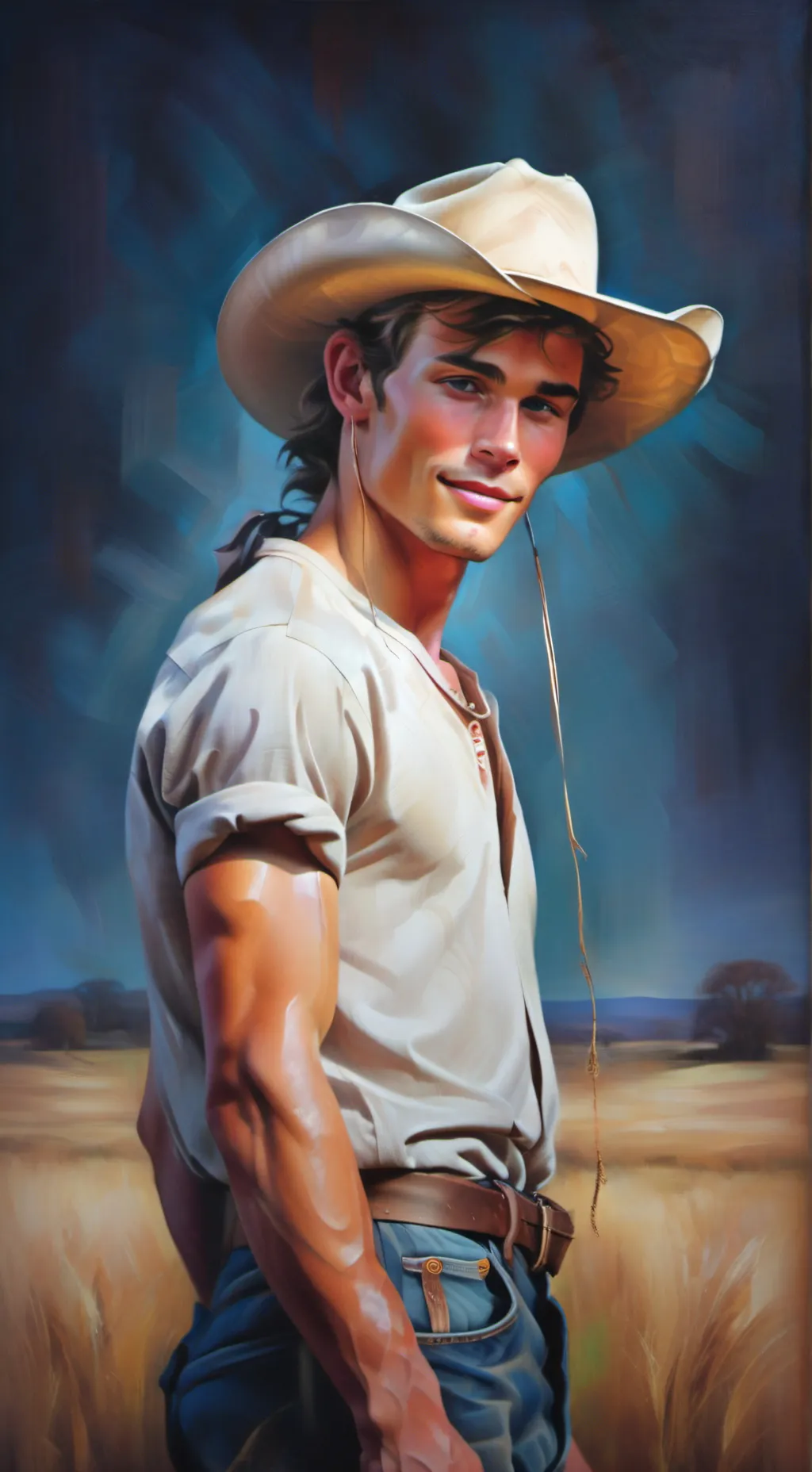 ai character: Forrest background