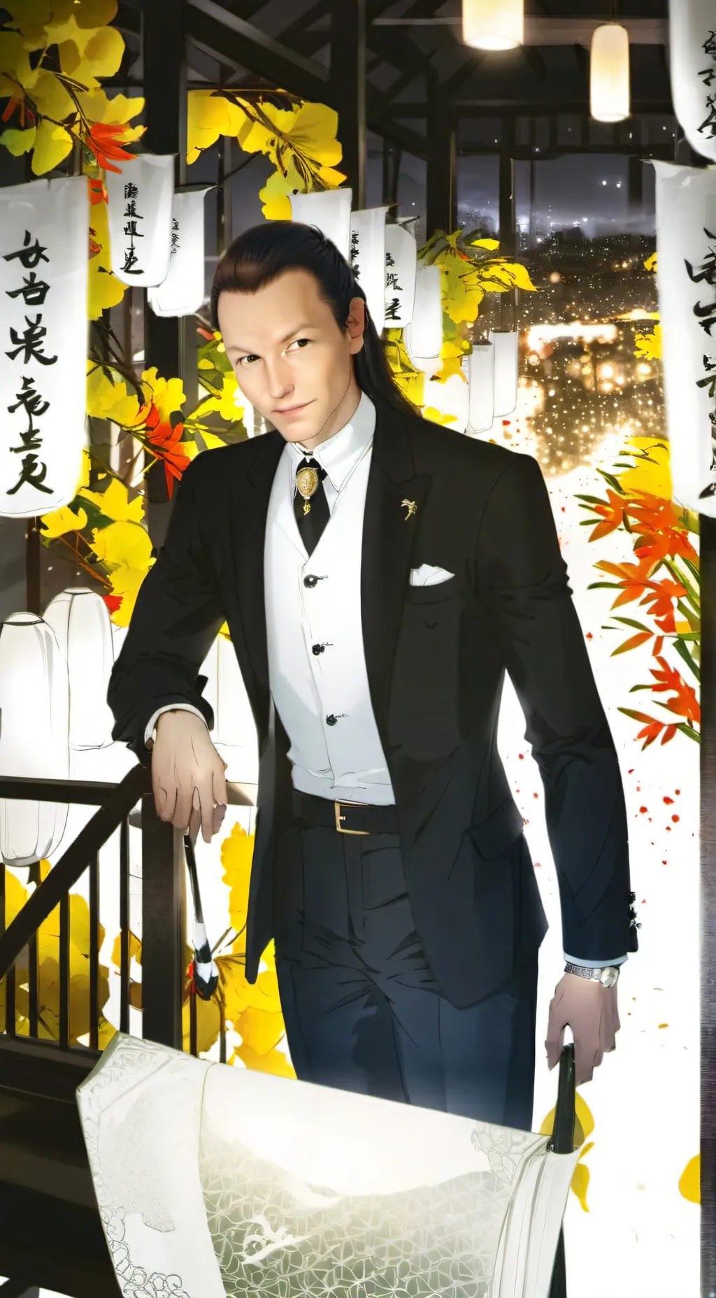 ai character: Carlito  background