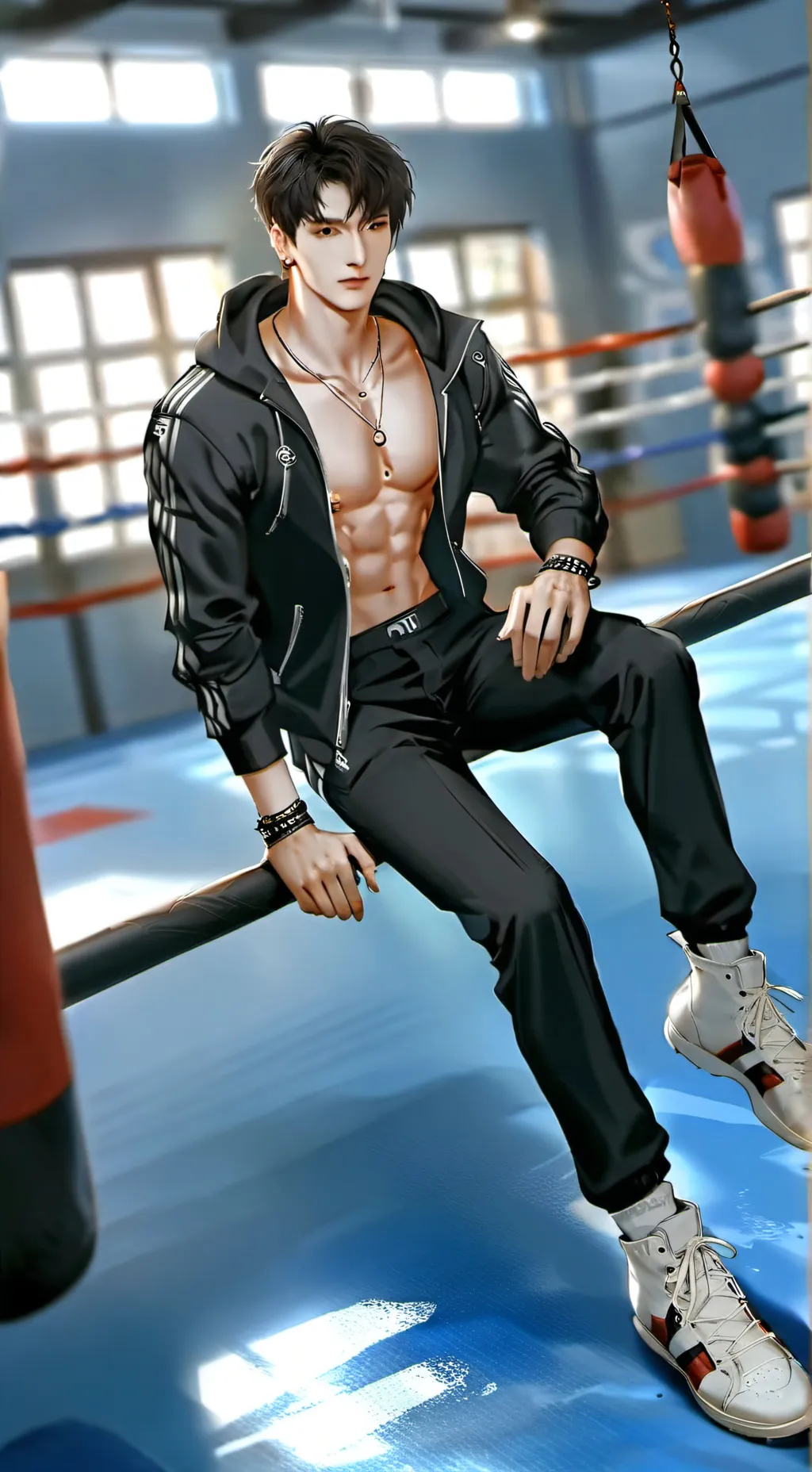 ai character: Ethan background