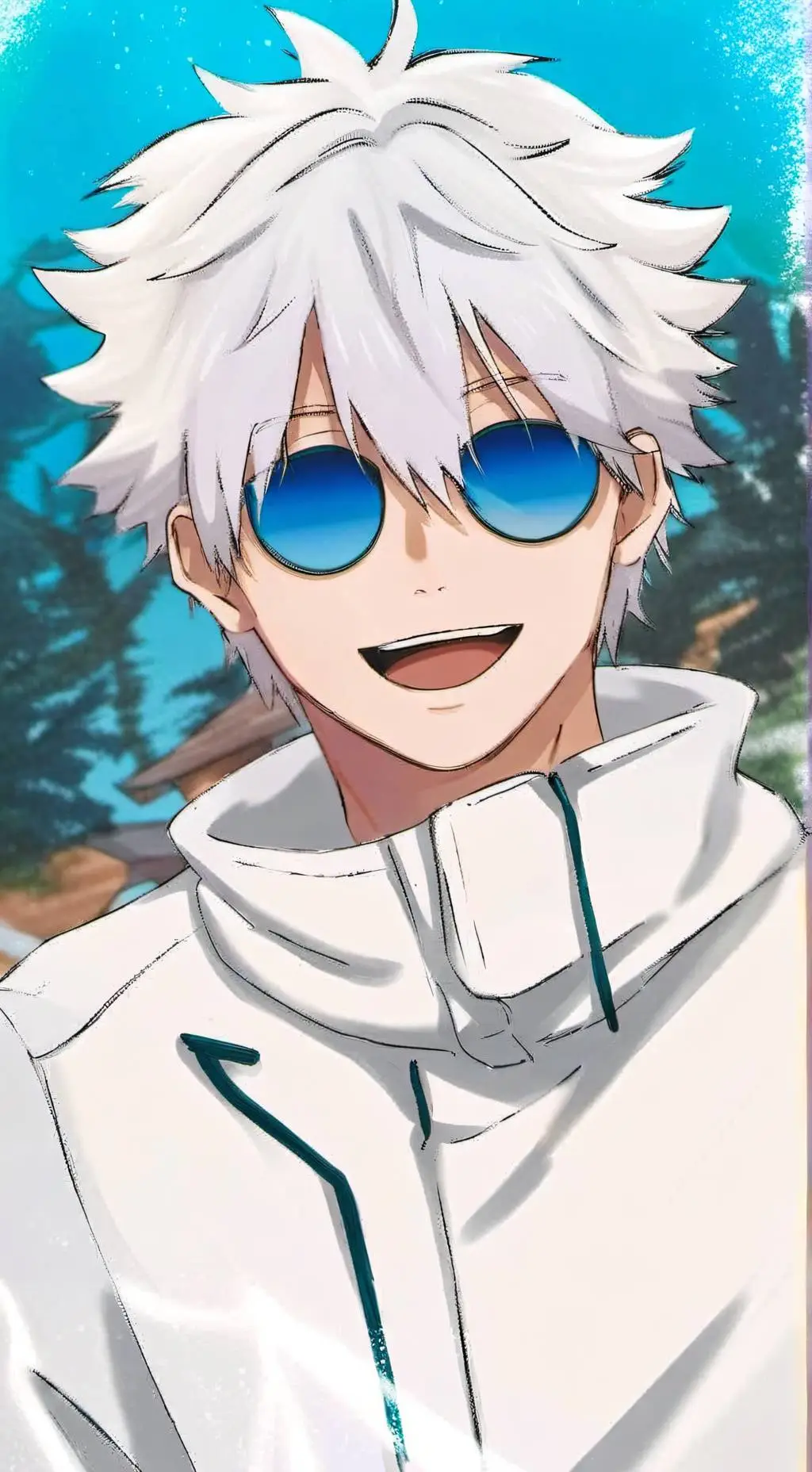 ai character: gojo background