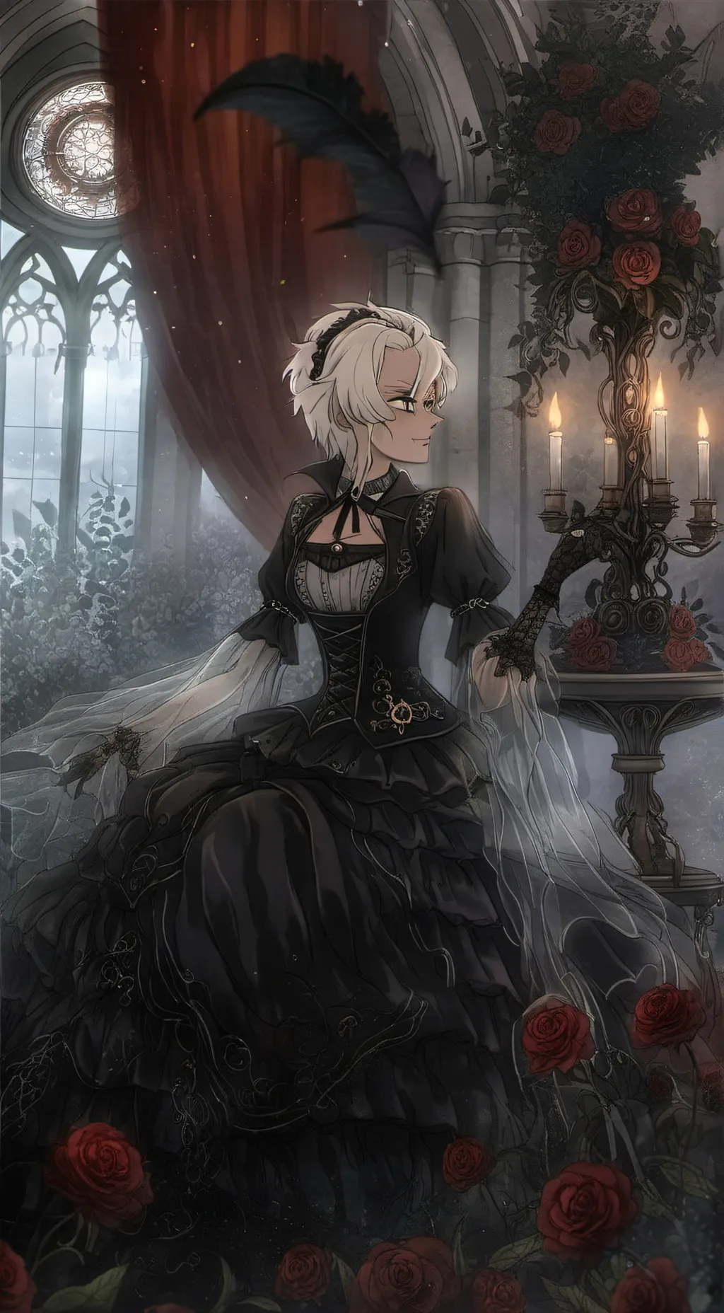 ai character: Sanemi x y/n(yo oc background