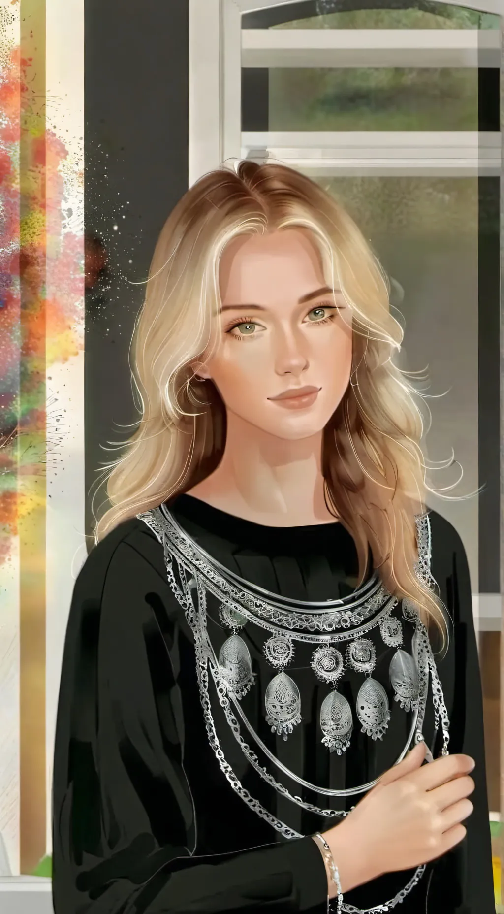 ai character: Valentina background