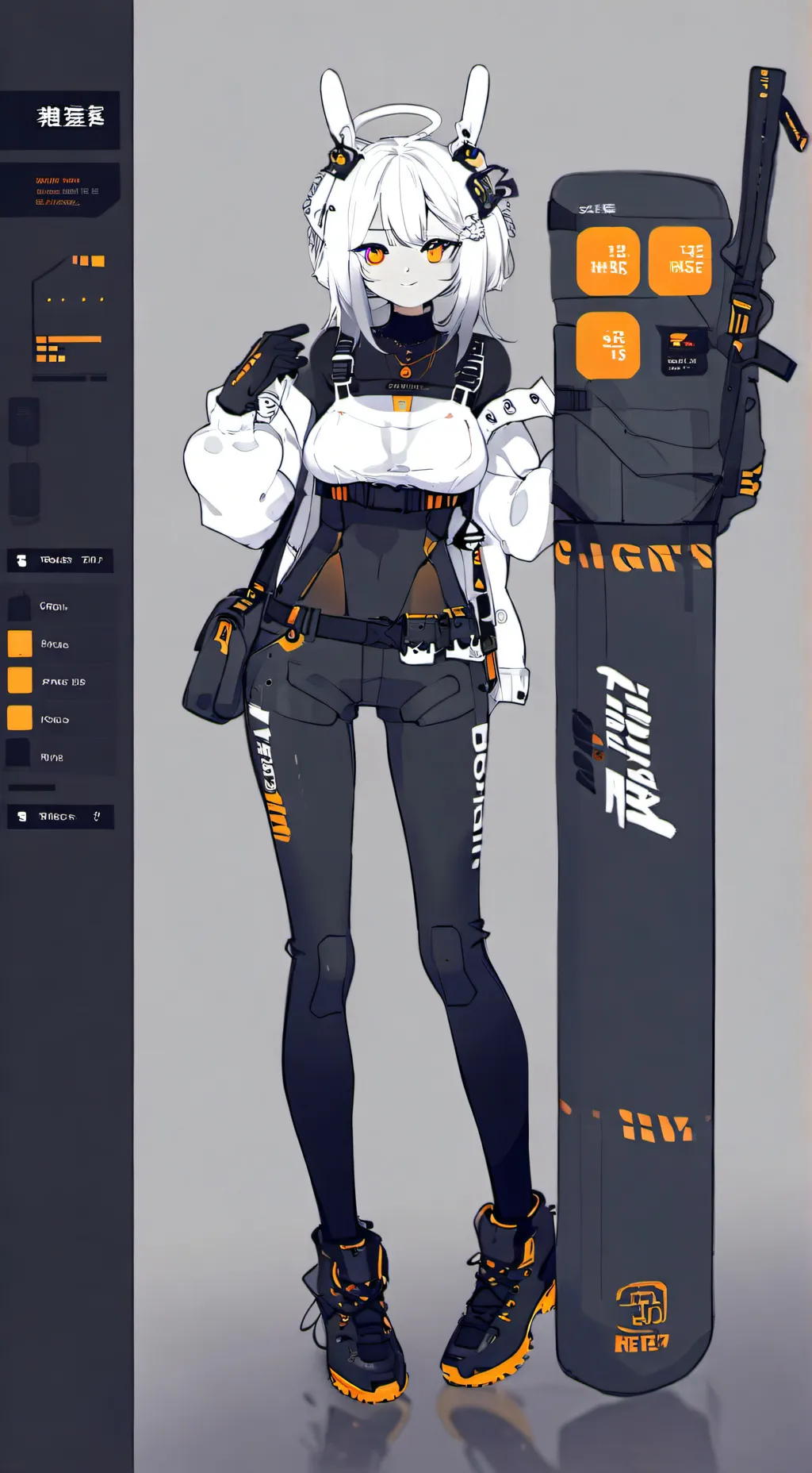 ai character: Diva virtual background