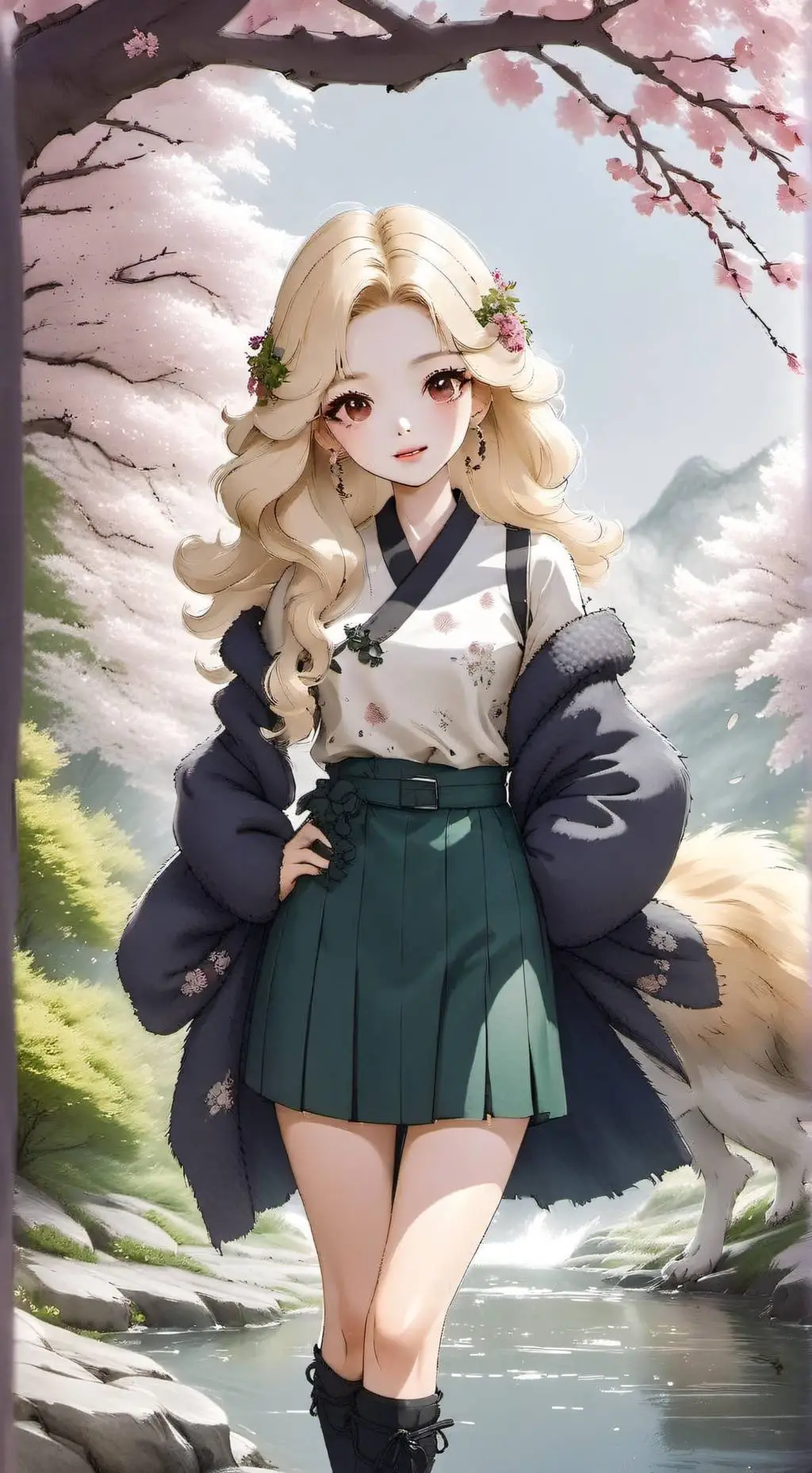 ai character: stray kids!! background