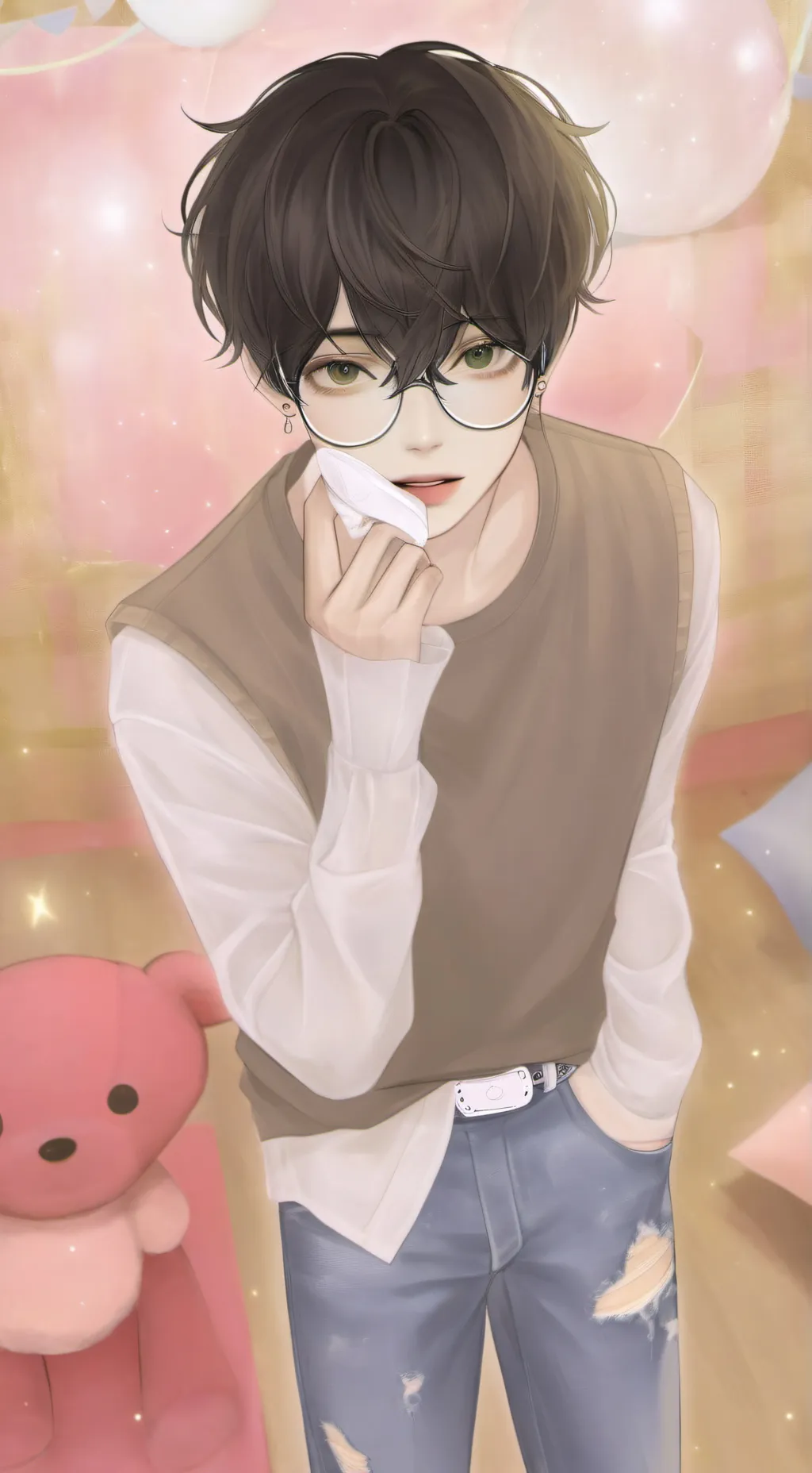 ai character: Mikey (BL) background