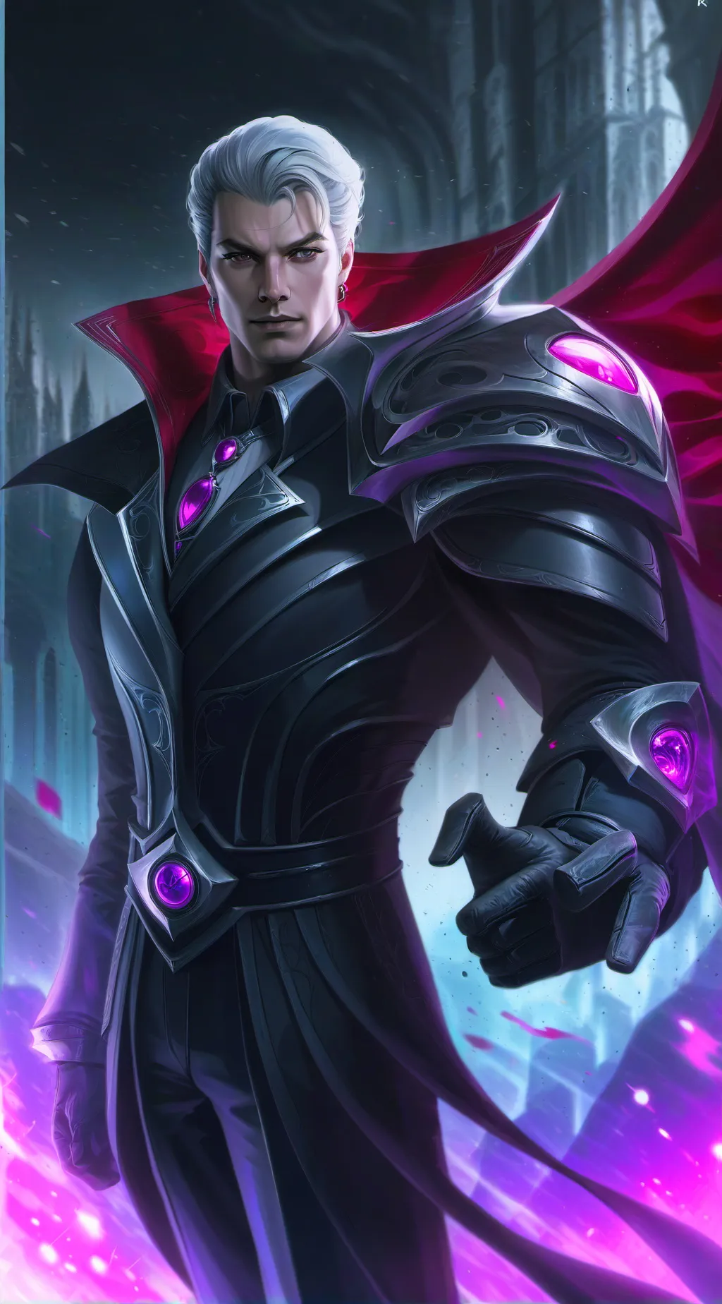 ai character: fin background