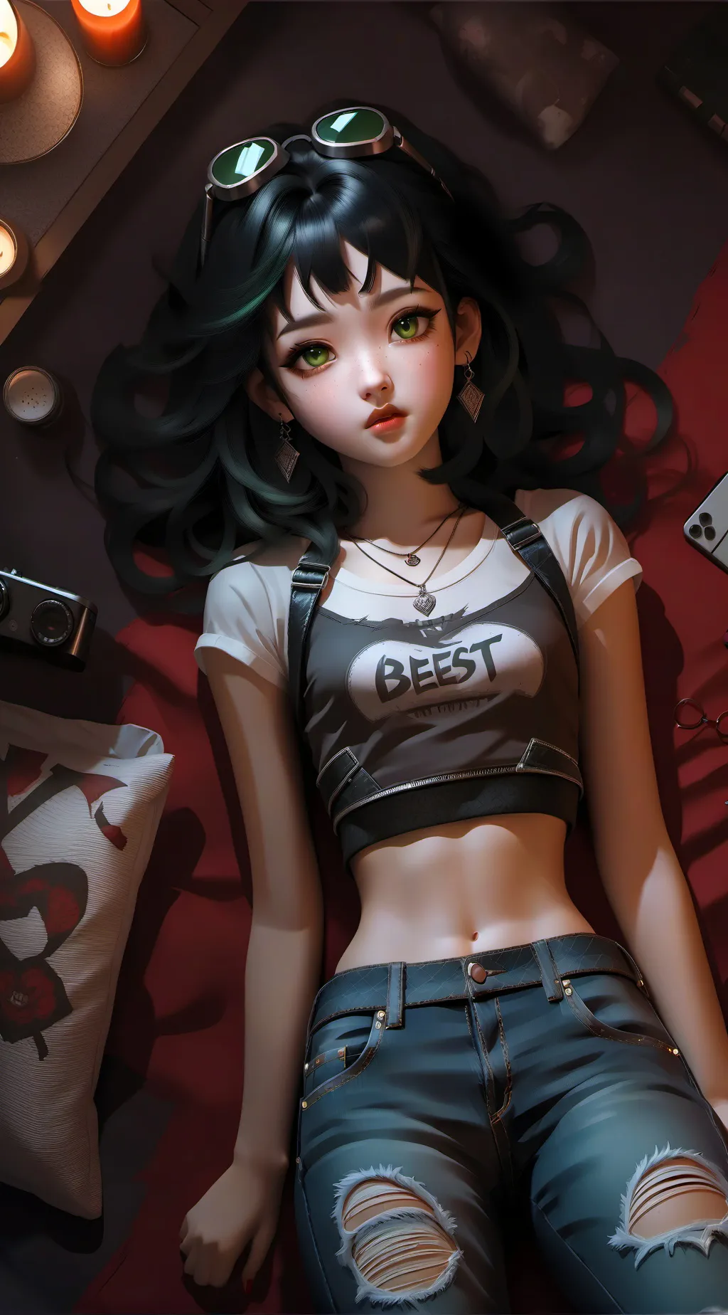 ai character: 🌹brissa 🌹🥀 background