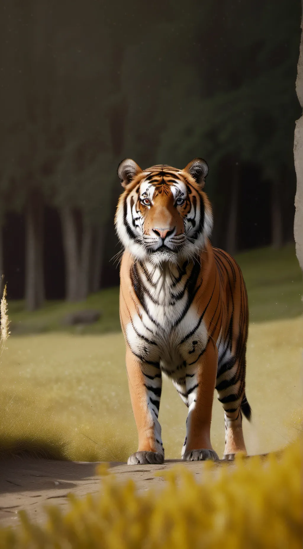 ai character: gray background