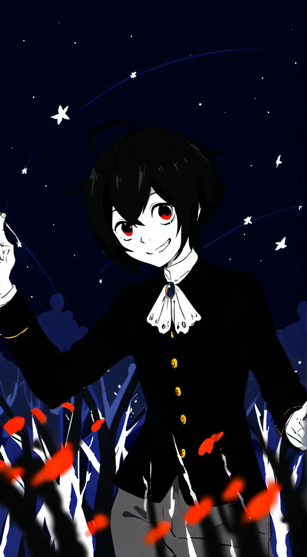 ai character: ~Cartoon Cat~ background