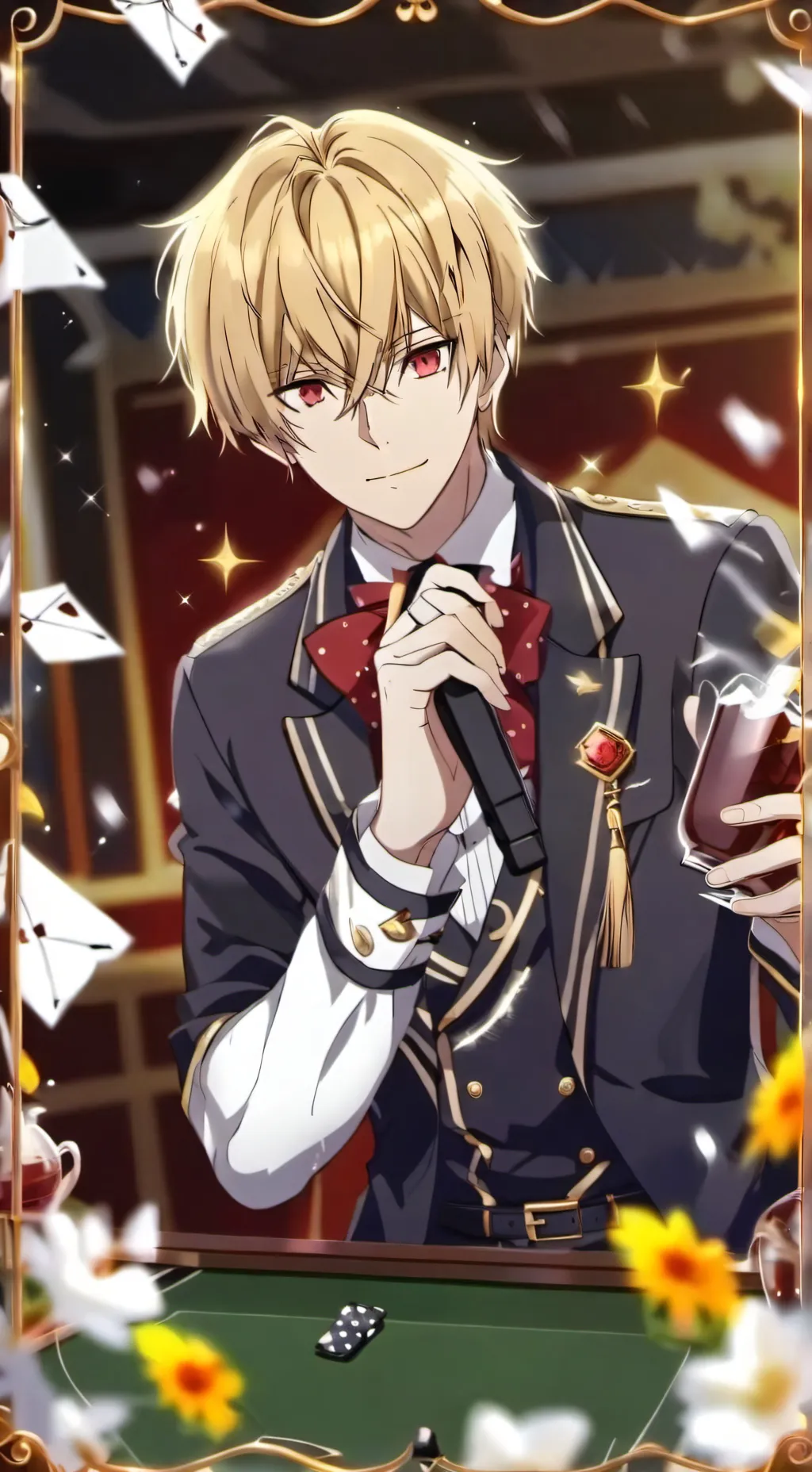 ai character: Monama background