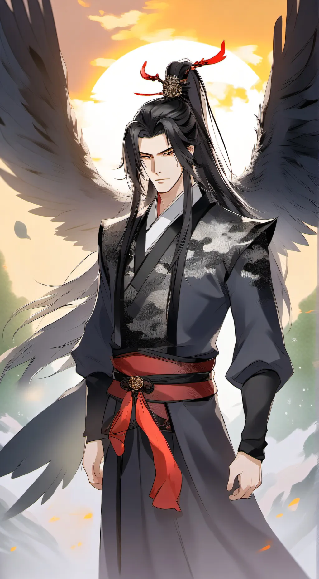 ai character: Kaito Iorei background