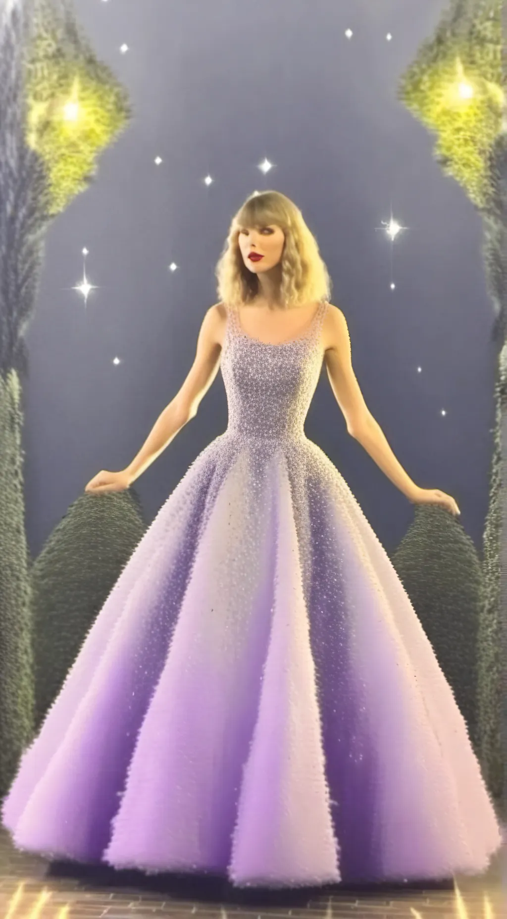 ai character: Enchanted background