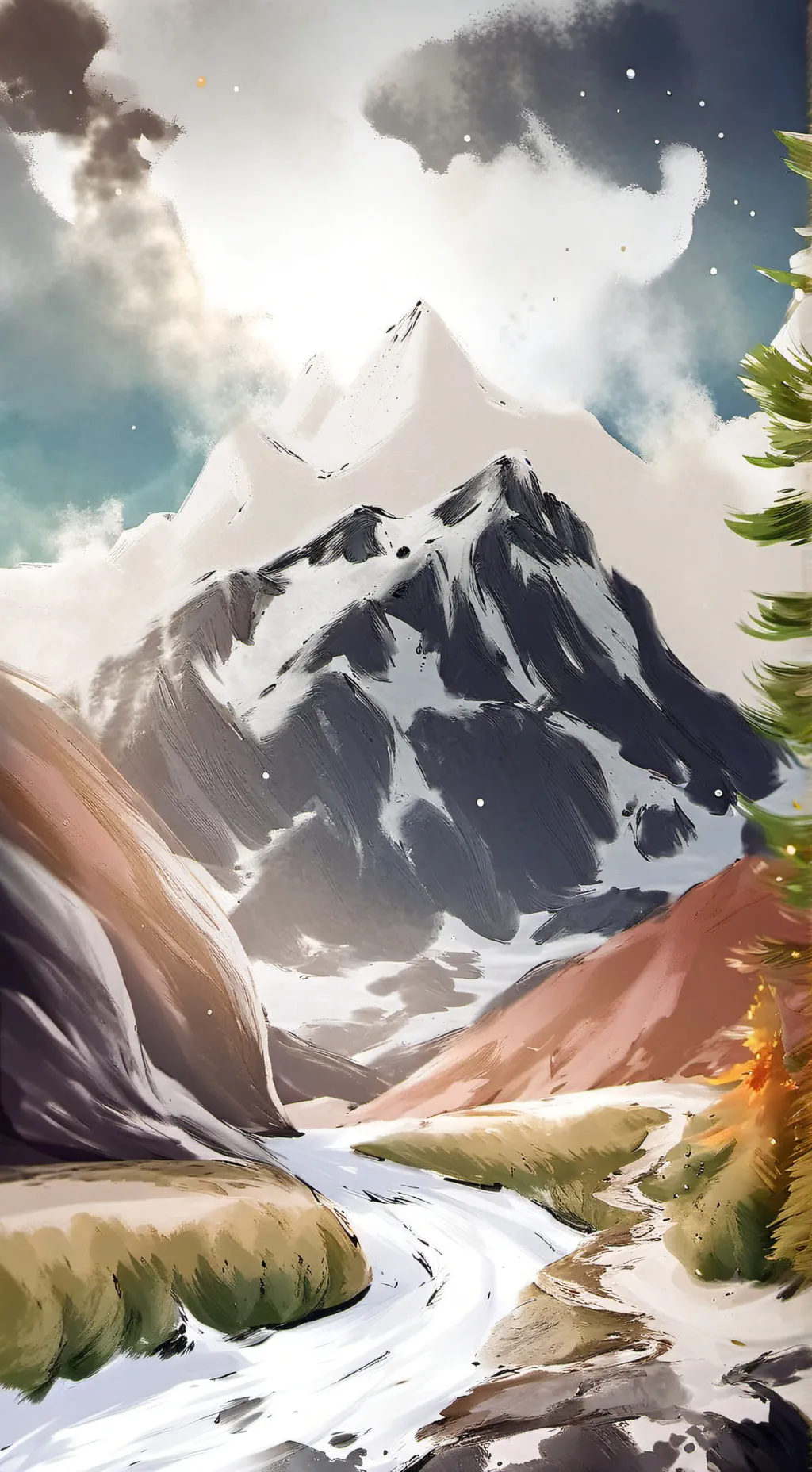 ai character: Comet background