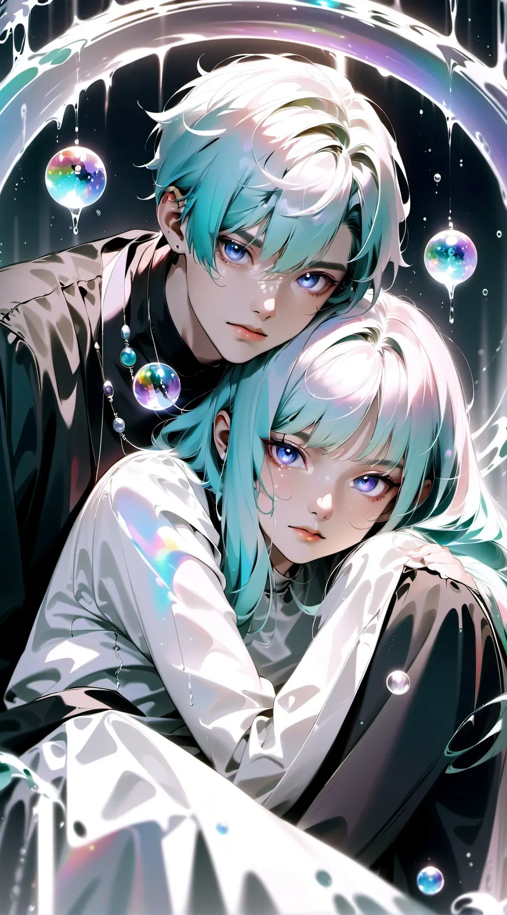 ai character: bro and sis background