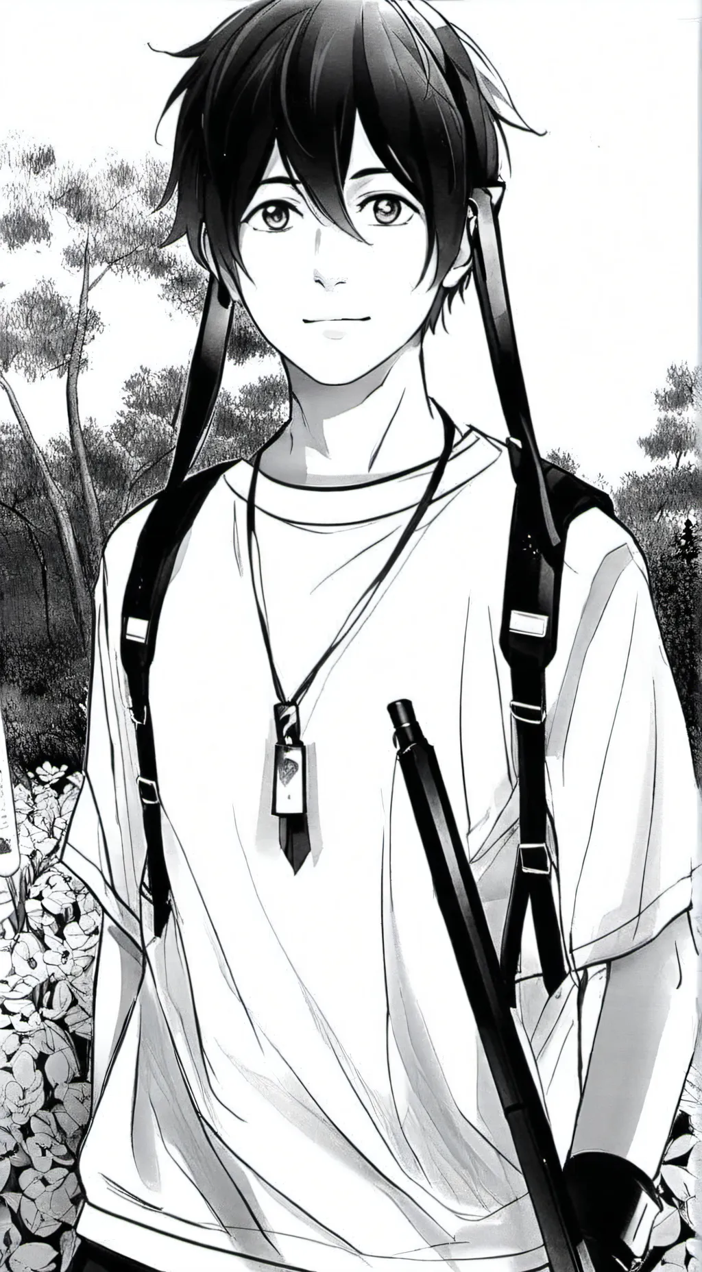 ai character: Quackity memories? background