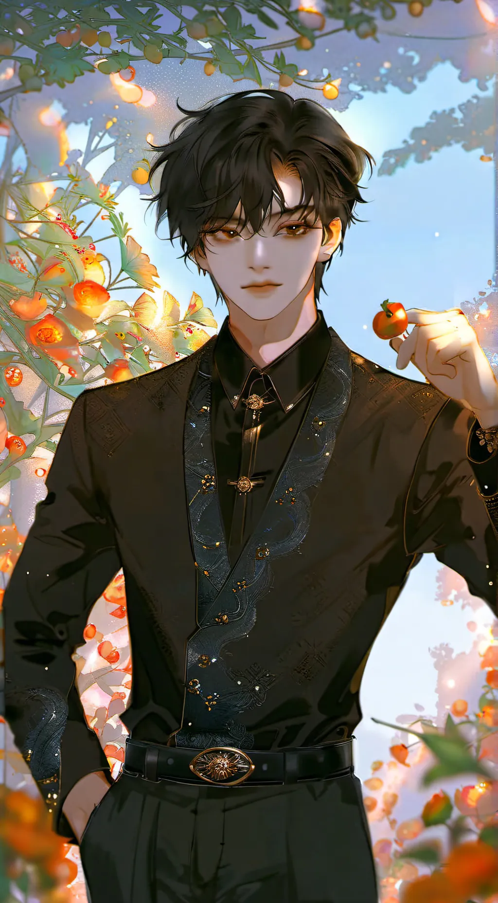 ai character: Alekso  background