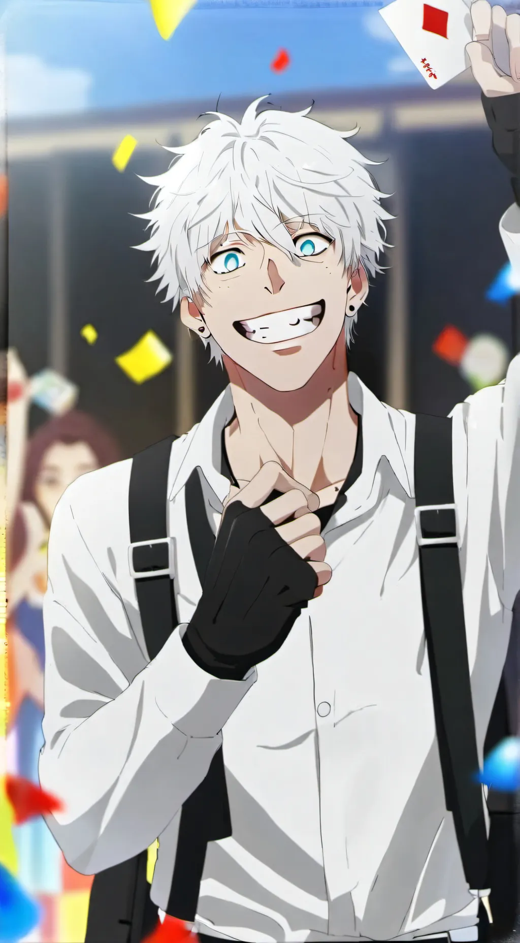 ai character: JJK pet names background