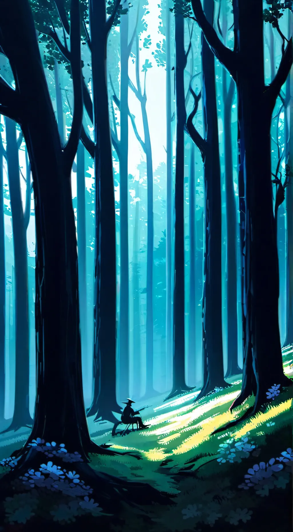 ai character: gageline💀 background