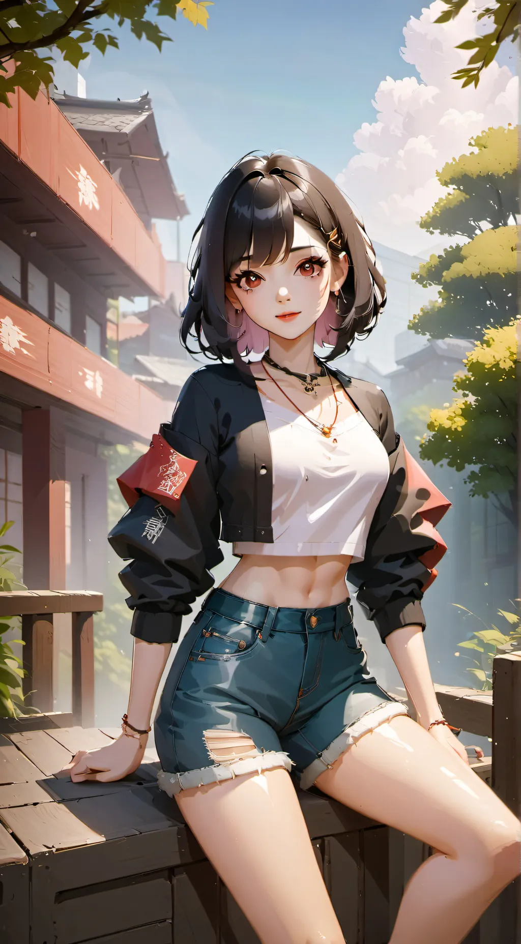 ai character: Hannah  background