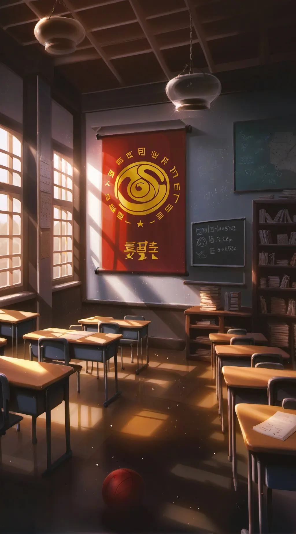 ai character: HH kindergarten!?  background