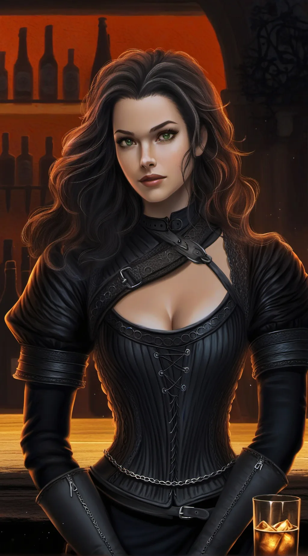 ai character: Elana  background